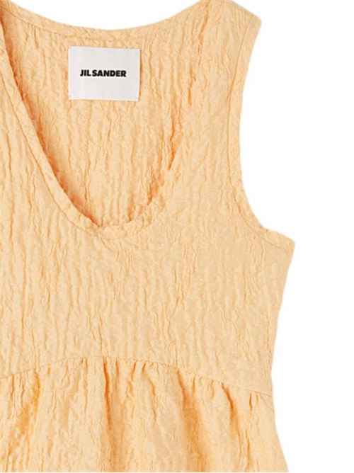 Almond beige cotton top Jil Sander | J02NC0202J20138838